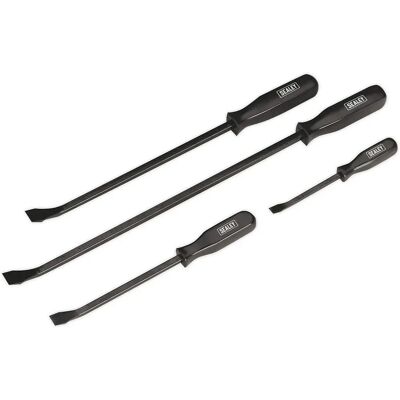 Sealey AK206 Pry Bar Set - Chrome Vanadium, Classic Handles, 4pcs Sealey AK206 Pry Bar Set - Chrome Vanadium, Classic Handles, 4pcs