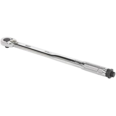 Sealey AK224 Micrometer Torque Wrench - 1/2" Drive - Heat Treated Steel Sealey AK224 Micrometer Torque Wrench - 1/2" Drive - Heat Treated Steel