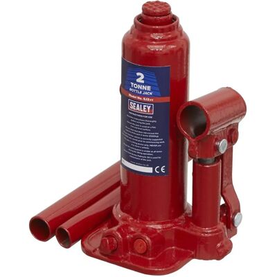 Sealey SJ2 Bottle Jack 2tonne - Compact Durable Hydraulic Jack Sealey SJ2 Bottle Jack 2tonne - Compact Durable Hydraulic Jack