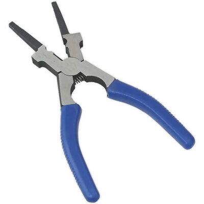 Sealey WP94 Welding Pliers - Drop-forged steel, multi-use, insulated handles Sealey WP94 Welding Pliers - Drop-forged steel, multi-use, insulated handles