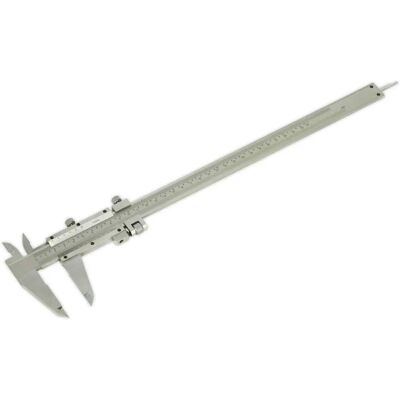 Callibre Vernier Sealey AK9623 300mm - Acier inoxydable, double verrouillage, 0,02mm - Publicité Callibre Vernier Sealey AK9623 300mm - Acier inoxydable, double verrouillage, 0,02mm - Publicité