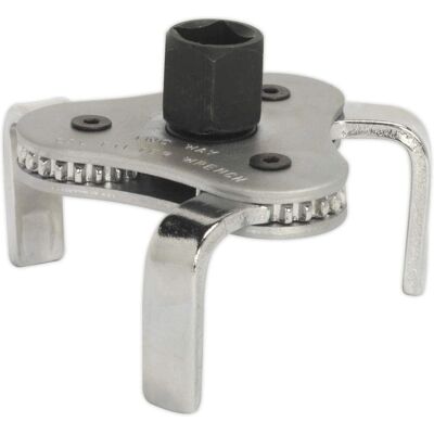 Chave de filtro de óleo Sealey AK642 - Tipo garra, 63-103mm, acionamento 3/8 & 1/2" Chave de filtro de óleo Sealey AK642 - Tipo garra, 63-103mm, acionamento 3/8 & 1/2"