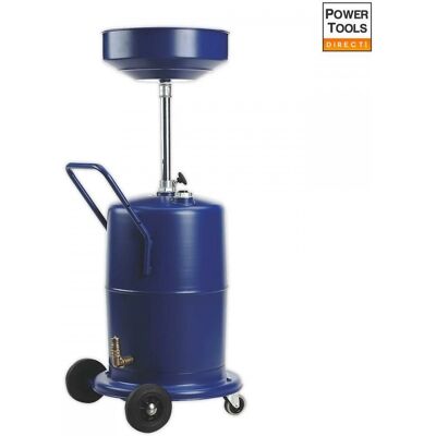 Sealey AK450DX Mobile Oil Drainer - 75L, Telescopic Funnel, Includes Indicator Sealey AK450DX Mobile Oil Drainer - 75L, Telescopic Funnel, Includes Indicator