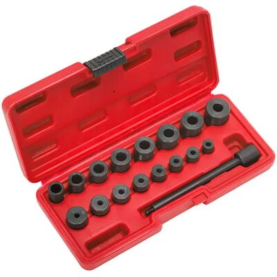 Sealey AK710 Allround Kopplingsriktarverktygssats - 17 delar Sealey AK710 Allround Kopplingsriktarverktygssats - 17 delar