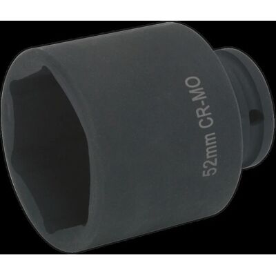 Sealey SX010 Impact Socket - 52mm - Taottu kromimolybdeen teräs Sealey SX010 Impact Socket - 52mm - Taottu kromimolybdeen teräs
