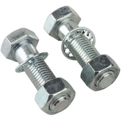 Sealey TB27 Vis et écrous pour boule d'attelage - Résistance élevée M16 x 55mm Pack de 2 - Publicité Sealey TB27 Vis et écrous pour boule d'attelage - Résistance élevée M16 x 55mm Pack de 2 - Publicité
