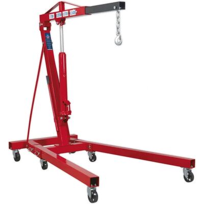 Sealey SC10 Folding Engine Crane - 1T, Lightweight, Portable Sealey SC10 Folding Engine Crane - 1T, Lightweight, Portable