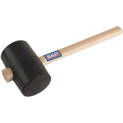 Sealey RMB250 Rubber Mallet - General purpose, 2.5lb, Black Sealey RMB250 Rubber Mallet - General purpose, 2.5lb, Black