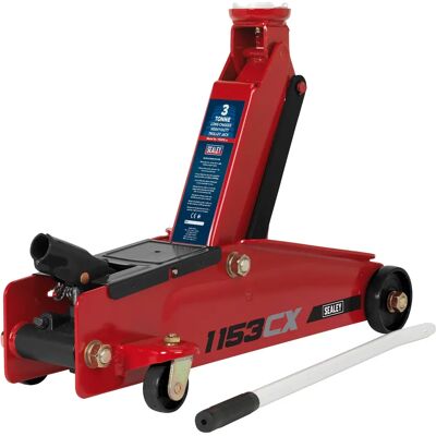 Sealey 1153CX Trolley Jack 3T Long Chassis Heavy-Duty - Trolley Jack Sealey 1153CX Trolley Jack 3T Long Chassis Heavy-Duty - Trolley Jack
