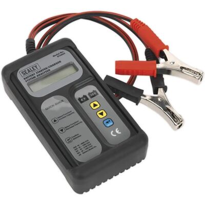 Sealey BT2002 Digital Battery & Alternator Tester - 6-12V Battery & 6-24V Alternator Sealey BT2002 Digital Battery & Alternator Tester - 6-12V Battery & 6-24V Alternator