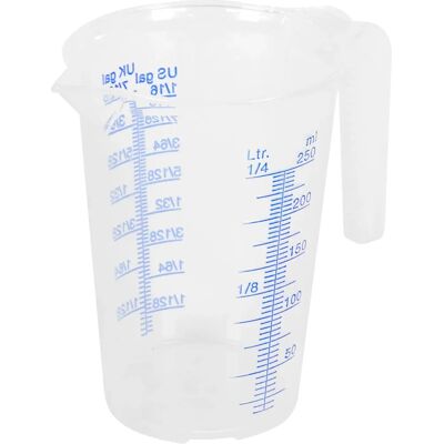 Sealey JT0250 Translucent 0.25L Measuring Jug Sealey JT0250 Translucent 0.25L Measuring Jug