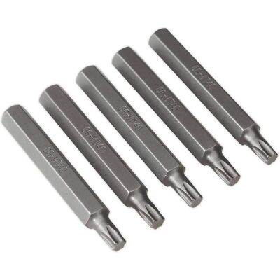 Sealey TX40L5 T40 Juego de Bits Largo de 5 - Conjunto de Bits Sealey TX40L5 T40 Juego de Bits Largo de 5 - Conjunto de Bits