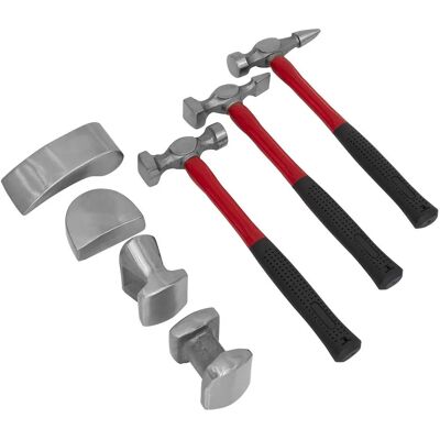 Sealey CB707 Panel Beating Set - 7pc Drop-Forged Steel Tools Sealey CB707 Panel Beating Set - 7pc Drop-Forged Steel Tools