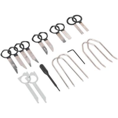 Set de unelte pentru eliberarea radioului Sealey VS8041 18 bucăți - Accesorii auto Set de unelte pentru eliberarea radioului Sealey VS8041 18 bucăți - Accesorii auto