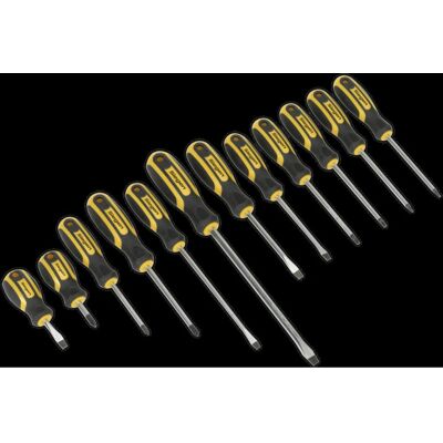 Sealey Soft Grip Screwdriver Set 12pc - Hand Tools Sealey Soft Grip Screwdriver Set 12pc - Hand Tools