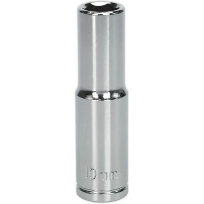 Sealey Siegen S0588 Deep WallDrive Socket 10mm - Socket Sealey Siegen S0588 Deep WallDrive Socket 10mm - Socket