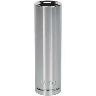 Siegen S0670 Deep WallDrive Socket 14mm 1/2" Square Drive Siegen S0670 Deep WallDrive Socket 14mm 1/2" Square Drive