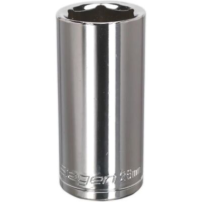 Siegen S0680 Deep WallDrive Socket 26mm - Socket Siegen S0680 Deep WallDrive Socket 26mm - Socket