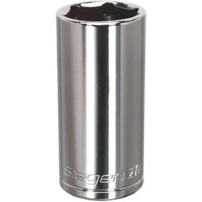 Sealey Siegen S0681 27mm Deep WallDrive Socket - Socket Sealey Siegen S0681 27mm Deep WallDrive Socket - Socket