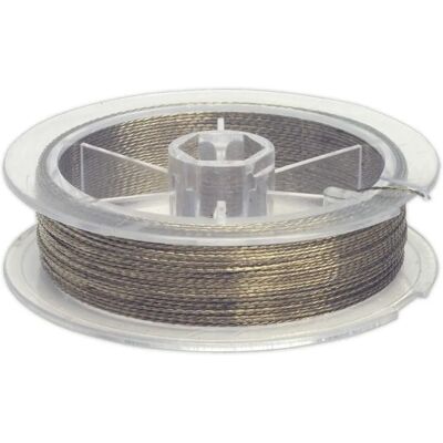Sealey WK0513 Windscreen Cutting Wire - Geflochten Sealey WK0513 Windscreen Cutting Wire - Geflochten