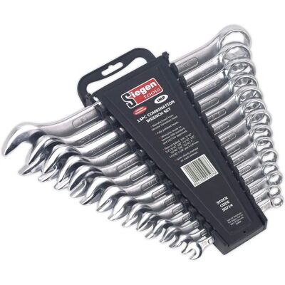 Siegen S0714 Combination Spanner Set 14pc Imperial - Combination Spanner Set Siegen S0714 Combination Spanner Set 14pc Imperial - Combination Spanner Set