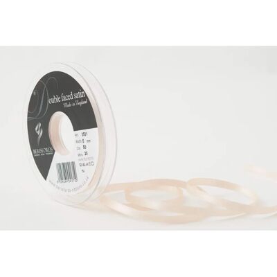 Ruban en satin double face Berisfords Crème - Accessoire créatif Ruban en satin double face Berisfords Crème - Accessoire créatif