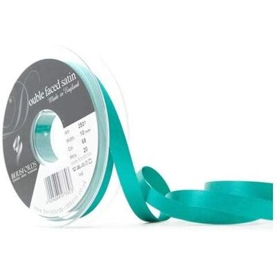 Berisfords Nastro di raso doppio 10mm - Jade Berisfords Nastro di raso doppio 10mm - Jade