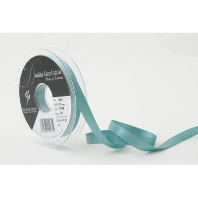 Ruban en satin Berisfords Petrol - 10mm, Double Face, 10.5x10.5x1.5cm - Type de produit Ruban en satin Berisfords Petrol - 10mm, Double Face, 10.5x10.5x1.5cm - Type de produit