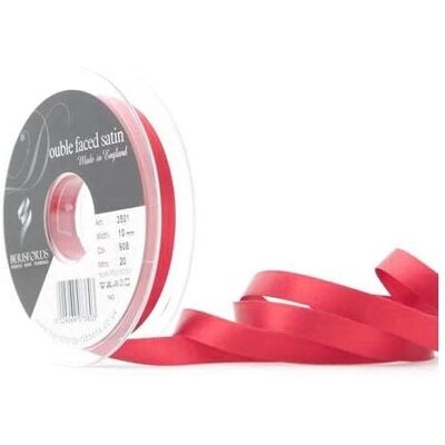 Berisfords Satinband Berry Skarlak - Dubbelsidig, 15mm Berisfords Satinband Berry Skarlak - Dubbelsidig, 15mm