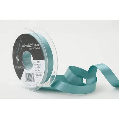 Ruban en satin Berisfords Petrol - 15mm Double Face - 9788 Ruban en satin Berisfords Petrol - 15mm Double Face - 9788