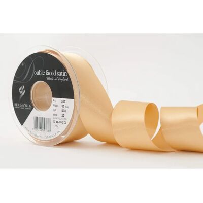 Berisfords Ruban en satin double Honey Gold - 35mm Largeur multiple - Mariage, Cadeau, Artisanat Berisfords Ruban en satin double Honey Gold - 35mm Largeur multiple - Mariage, Cadeau, Artisanat