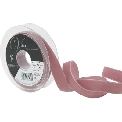 Ruban en Velours Berisfords Rose Colonial - 5m - Accessoire de Craft Ruban en Velours Berisfords Rose Colonial - 5m - Accessoire de Craft