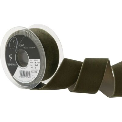 Ruban en velours Lodengrun Berisfords - Mini Rouleau 5m - Ruban Ruban en velours Lodengrun Berisfords - Mini Rouleau 5m - Ruban