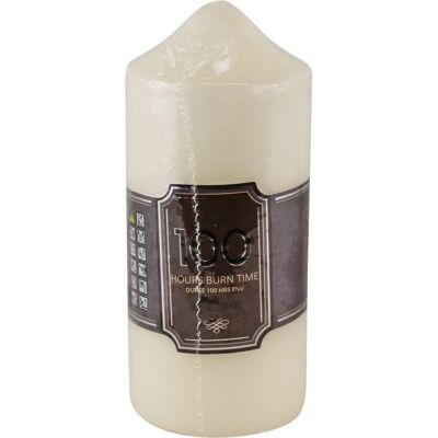 Sil - Church Pillar Candle - Overdipped - 100H - Candle Sil - Church Pillar Candle - Overdipped - 100H - Candle