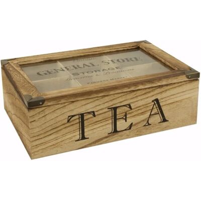 Sil Model - Tea Container with 6 Compartments - General Store Sil Model - Tea Container with 6 Compartments - General Store