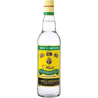 Wray & Nephew Weiß Overproof Rum - Kingston Jamaika - 70cl Wray & Nephew Weiß Overproof Rum - Kingston Jamaika - 70cl