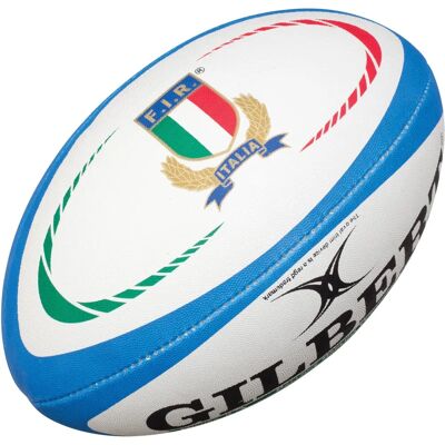 Gilbert Italy Rugby Ball Size 5 - Unisex Replica Gilbert Italy Rugby Ball Size 5 - Unisex Replica