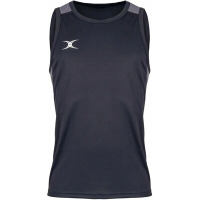 GILBERT Schwarzes Rugby-Trägertop - Kleidung GILBERT Schwarzes Rugby-Trägertop - Kleidung