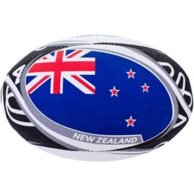 Gilbert Neuseeland Rugby Ball - Offiziell WM 2023 - Größe 5 Gilbert Neuseeland Rugby Ball - Offiziell WM 2023 - Größe 5