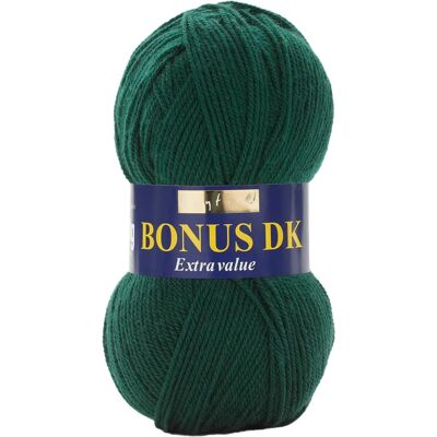 Laine à tricoter Hayfield Bonus DK - Double knitting, 100g - Publicité Laine à tricoter Hayfield Bonus DK - Double knitting, 100g - Publicité