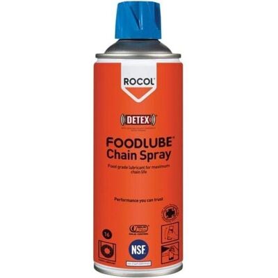 Rocol Foodlube Chain Spray - Lubrifiant Alimentaire en Aerosol - Publicité Rocol Foodlube Chain Spray - Lubrifiant Alimentaire en Aerosol - Publicité