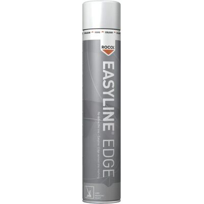 Peinture de Marquage de Lignes Blanche Rocol - Époxy, Intérieur/Extérieur, 750ml - Publicité Peinture de Marquage de Lignes Blanche Rocol - Époxy, Intérieur/Extérieur, 750ml - Publicité