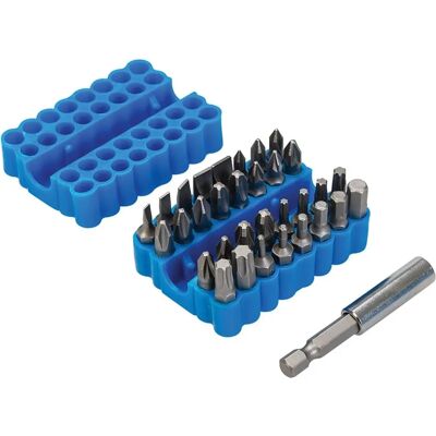 Silverline Model SB09 Schroevendraaier Bit Set - 33 Stuks Silverline Model SB09 Schroevendraaier Bit Set - 33 Stuks