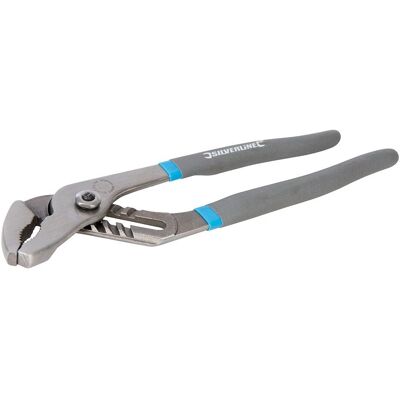 Pinze per pompa ad acqua Silverline - 250mm, ganasce 30mm - Cromo vanadio - Regolabile Pinze per pompa ad acqua Silverline - 250mm, ganasce 30mm - Cromo vanadio - Regolabile