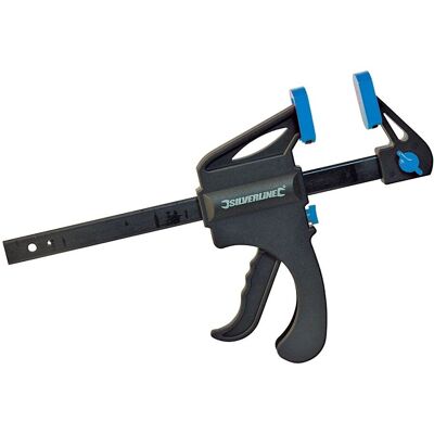 Abrazadera Rápida Silverline VC100 - 150mm Multifunción Abrazadera Rápida Silverline VC100 - 150mm Multifunción