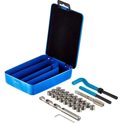 Kit de Réparation de Filetages Silverline M10 x 1,5mm - Type Helicoil Kit de Réparation de Filetages Silverline M10 x 1,5mm - Type Helicoil