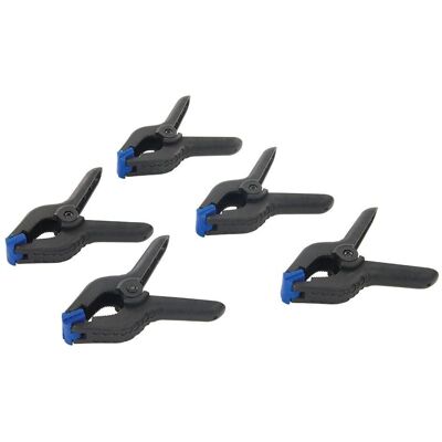 Pinze a molla Silverline 115mm - Confezione da 5 Pinze a molla Silverline 115mm - Confezione da 5