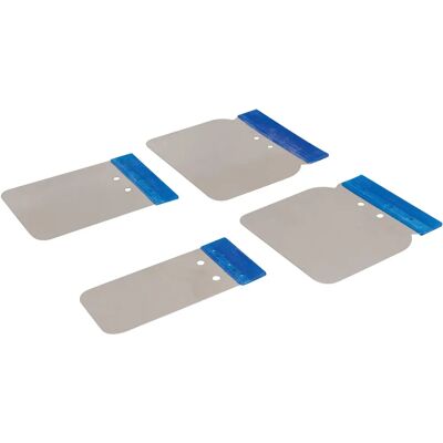 Silverline 427734 Rozsdamentes acél spatula készlet - Szerelési és töltési eszközök Silverline 427734 Rozsdamentes acél spatula készlet - Szerelési és töltési eszközök