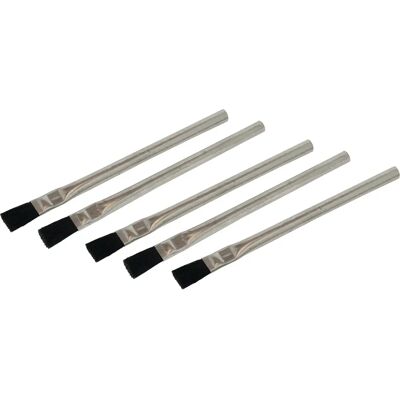 Pinceaux de soudure Silverline 105878 - Pack de 5 - Publicité Pinceaux de soudure Silverline 105878 - Pack de 5 - Publicité