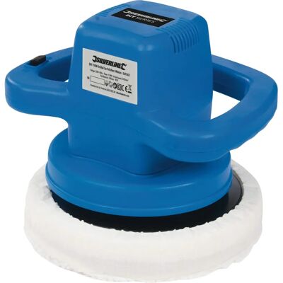 Silverline 110w Car Orbital Polisher - 240mm Electric Buffer Silverline 110w Car Orbital Polisher - 240mm Electric Buffer